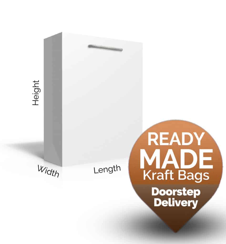 PreMade Kraft Paper Bags